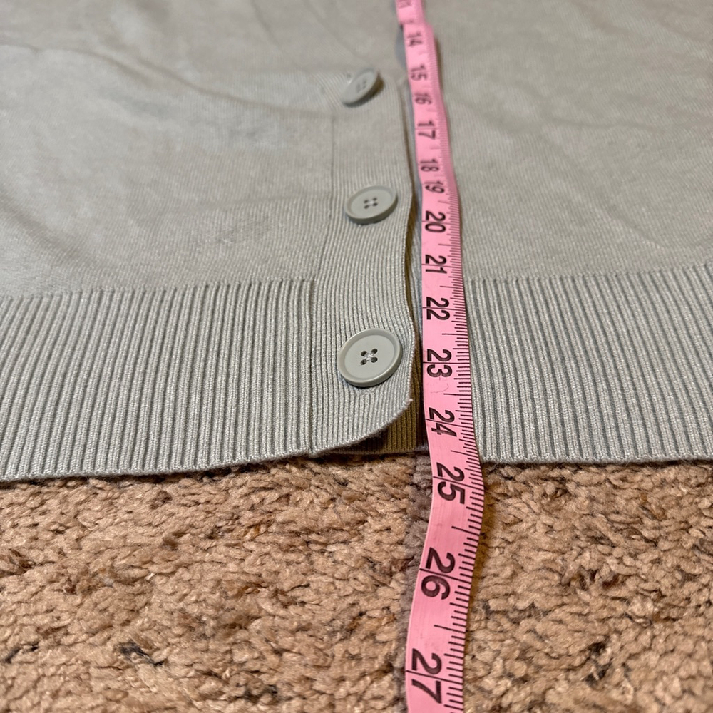 Women's EXPRESS Light Blue Cardigan XL - Picture 4 of 7